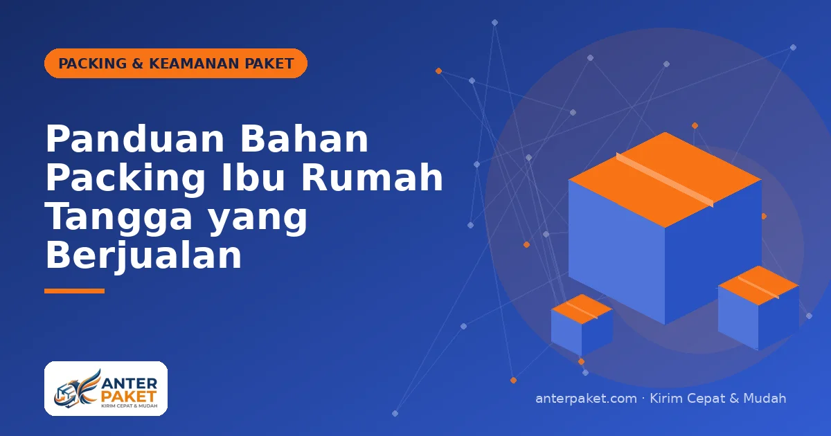 Panduan Bahan Packing Ibu Rumah Tangga yang Berjualan