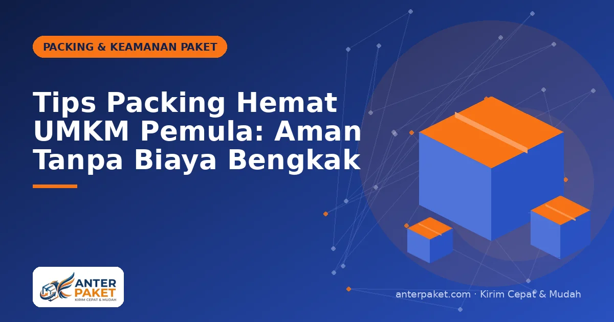 Tips Packing Hemat UMKM Pemula: Aman Tanpa Biaya Bengkak